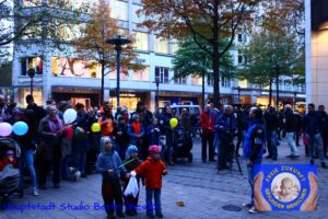 Lichterumzug für Freie Impfentscheidung vom 4.11.2017 in Hamburg