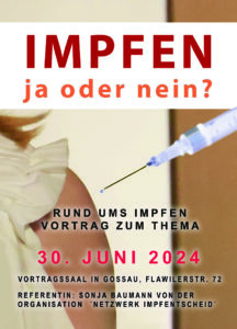 Vortrag "Impfen - Ja oder Nein?"